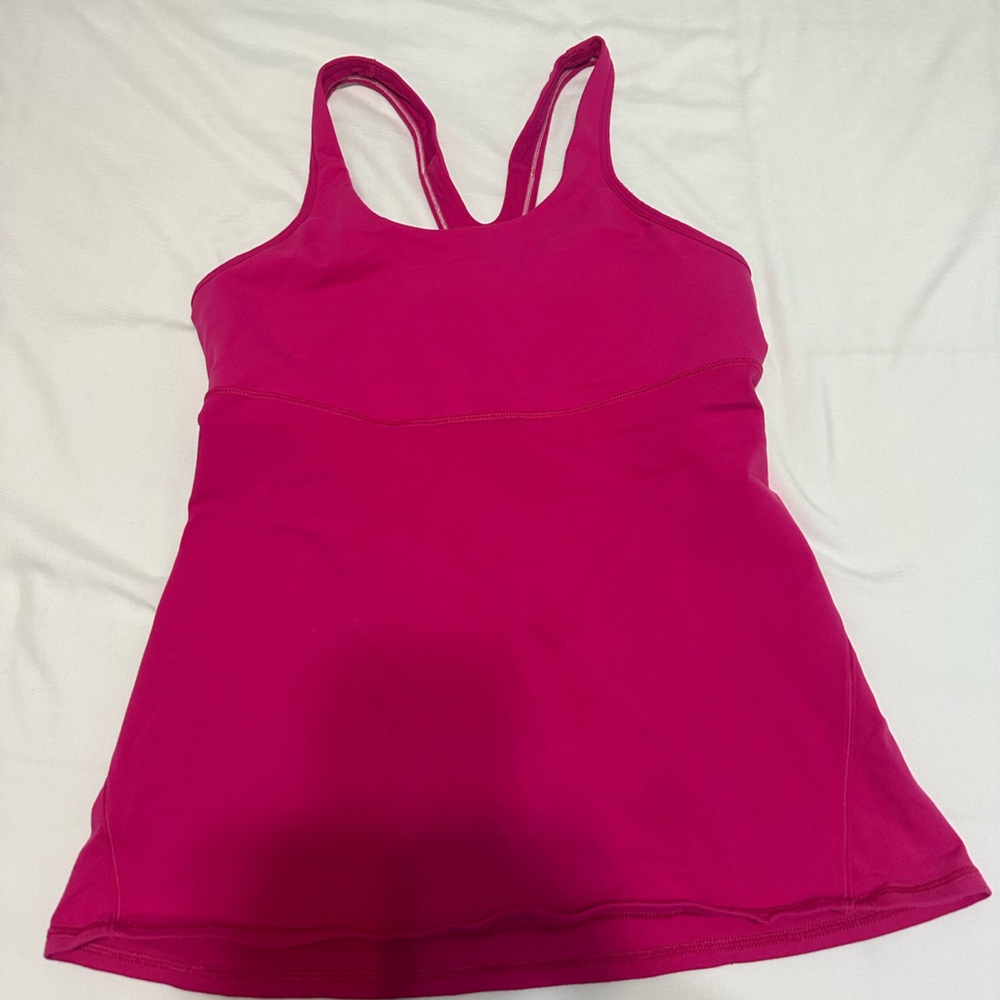 lululemon athletica Pink Tank Top